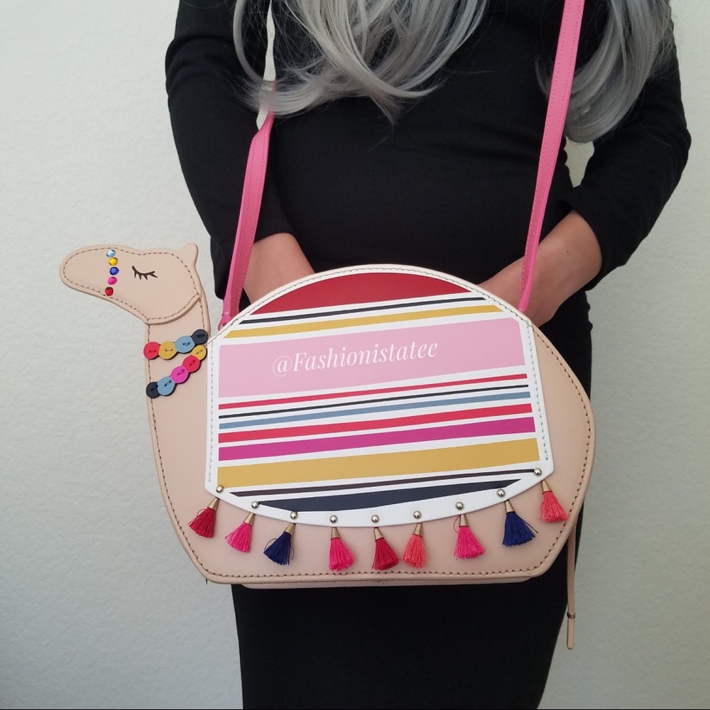 NWT KATE SPADE SPICE THINGS UP CAMEL CROSSBODY - Picture 2 of 7